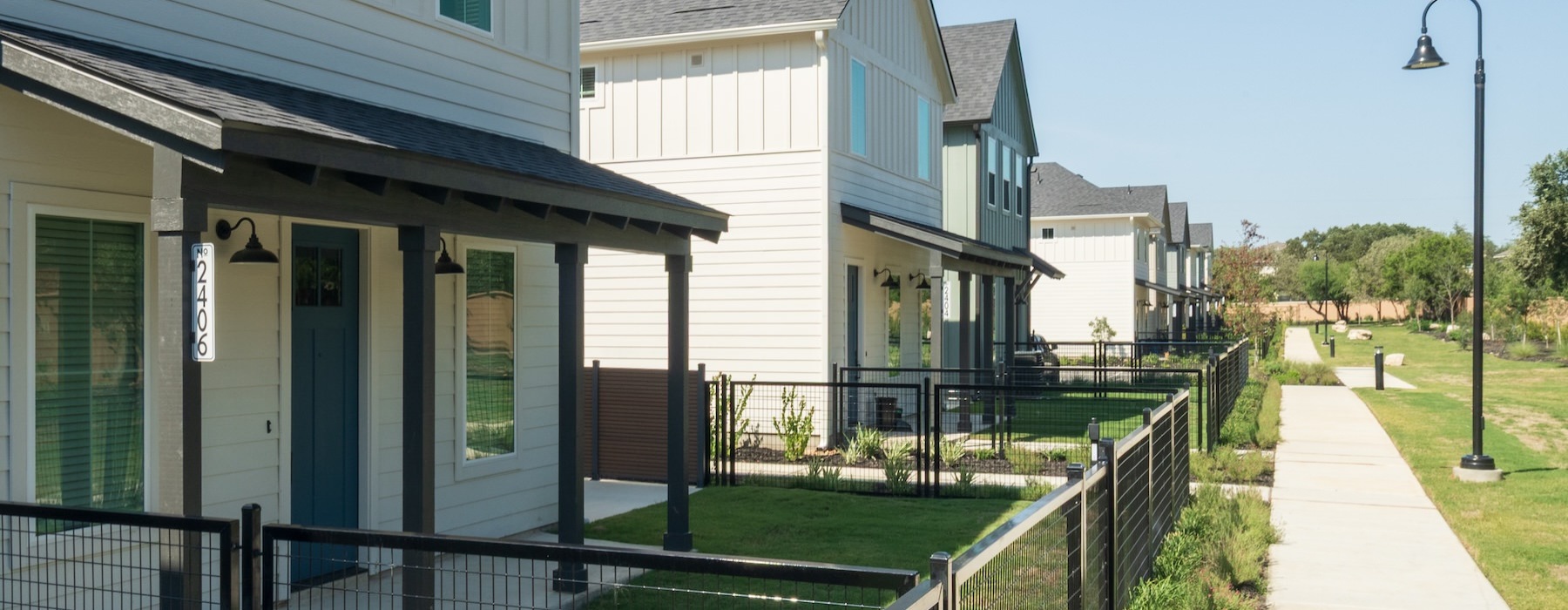 a row of houses
